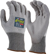 Maxisafe G-Force Silver Cut Resistant Level E, Pu Coated Glove (Retail Carded) (1 Pair)